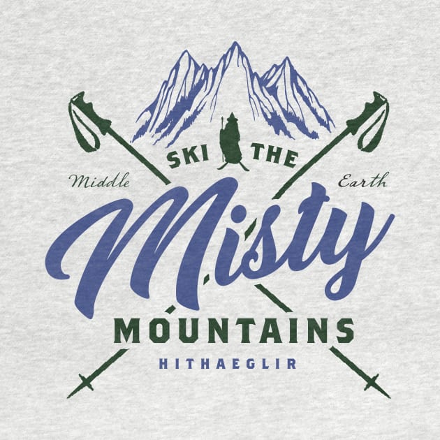 Misty Mountains by MindsparkCreative